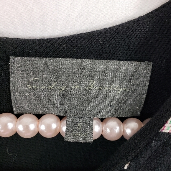 Anthro Sunday In Brooklyn Ellery Tweed Blouse - Picture 6 of 6